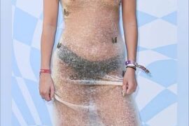 Charlie DAmelio Nipples See Through Dress